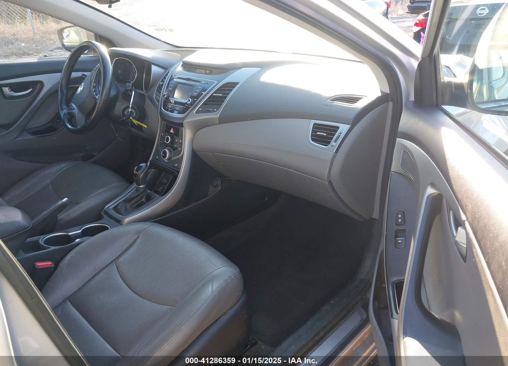 2014 HYUNDAI ELANTRA LIMITED VIN: KMHDH4AE2EU076052