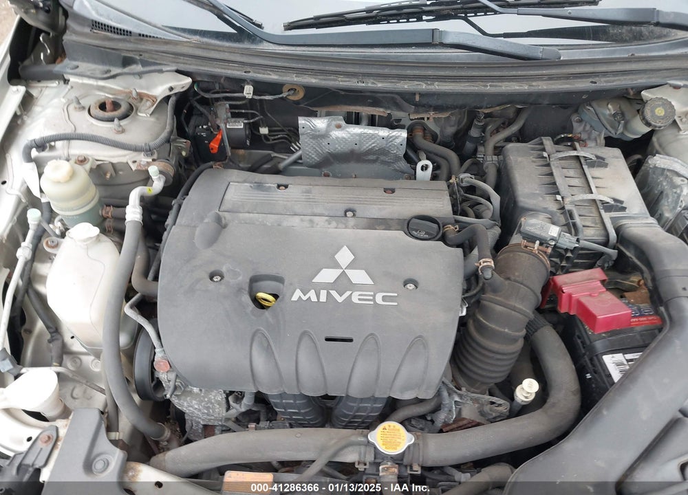 2008 MITSUBISHI LANCER DE/ES VIN: JA3AU26U28U040341