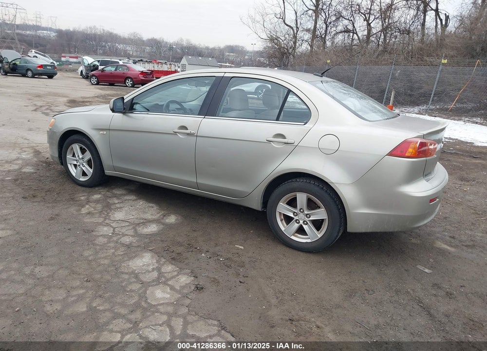 2008 MITSUBISHI LANCER DE/ES VIN: JA3AU26U28U040341