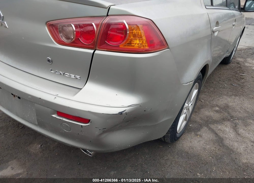 2008 MITSUBISHI LANCER DE/ES VIN: JA3AU26U28U040341