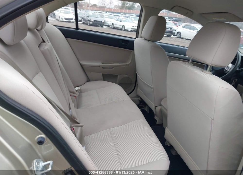 2008 MITSUBISHI LANCER DE/ES VIN: JA3AU26U28U040341