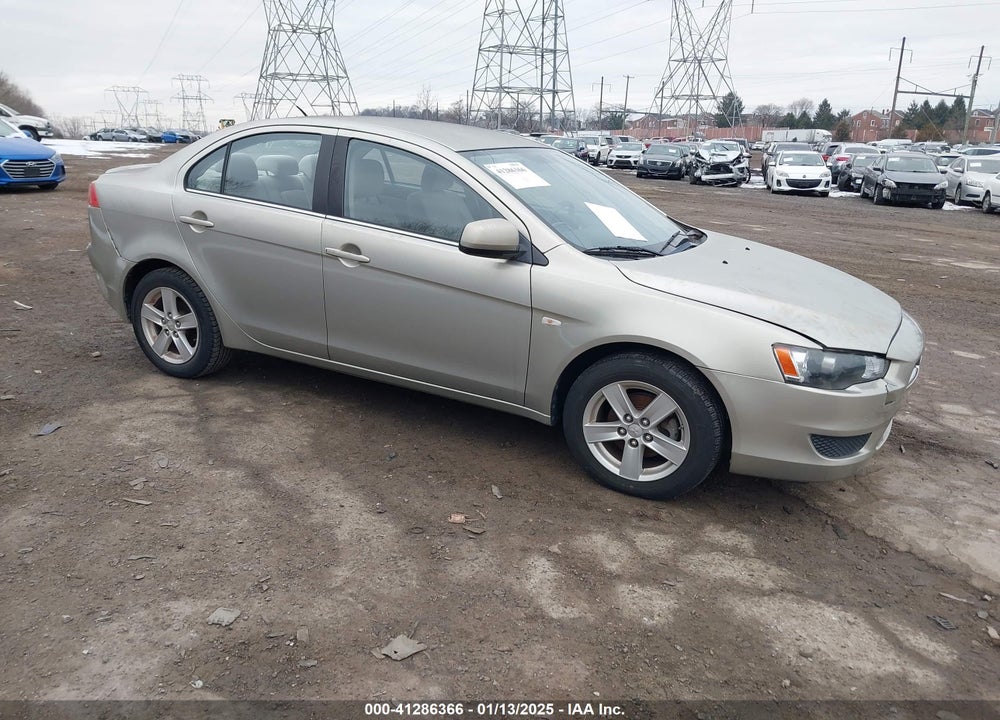 2008 MITSUBISHI LANCER DE/ES VIN: JA3AU26U28U040341