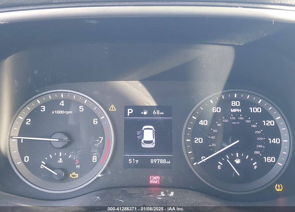 2019 HYUNDAI TUCSON SE VIN: KM8J23A47KU846201