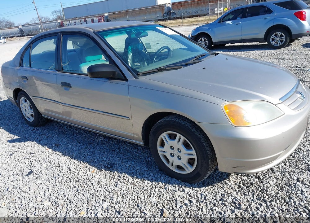 2001 HONDA CIVIC LX VIN: 1HGES16591L007071