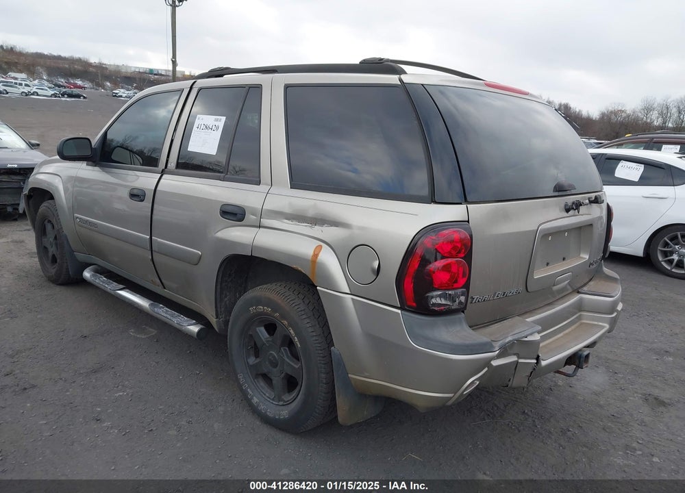 2002 CHEVROLET TRAILBLAZER LS VIN: 1GNDT13S122455417
