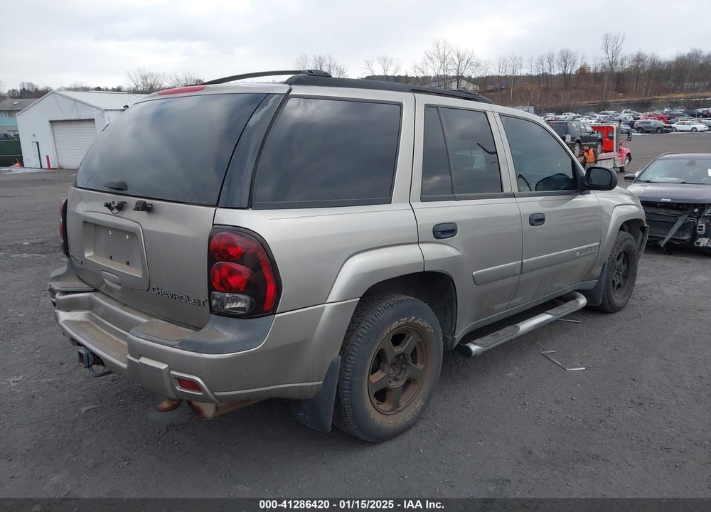 2002 CHEVROLET TRAILBLAZER LS VIN: 1GNDT13S122455417