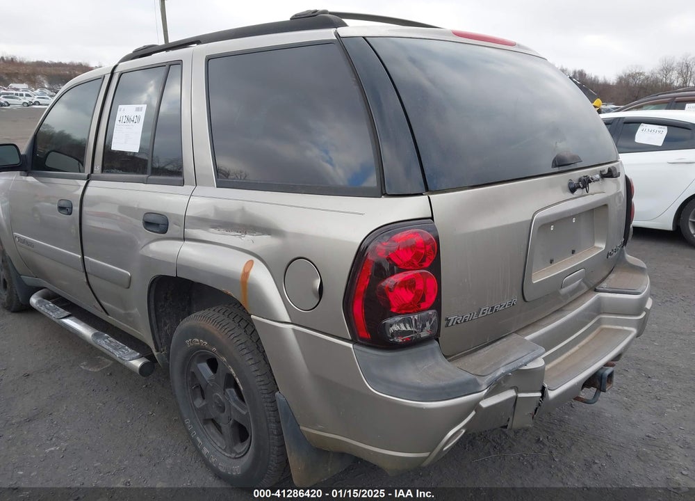 2002 CHEVROLET TRAILBLAZER LS VIN: 1GNDT13S122455417