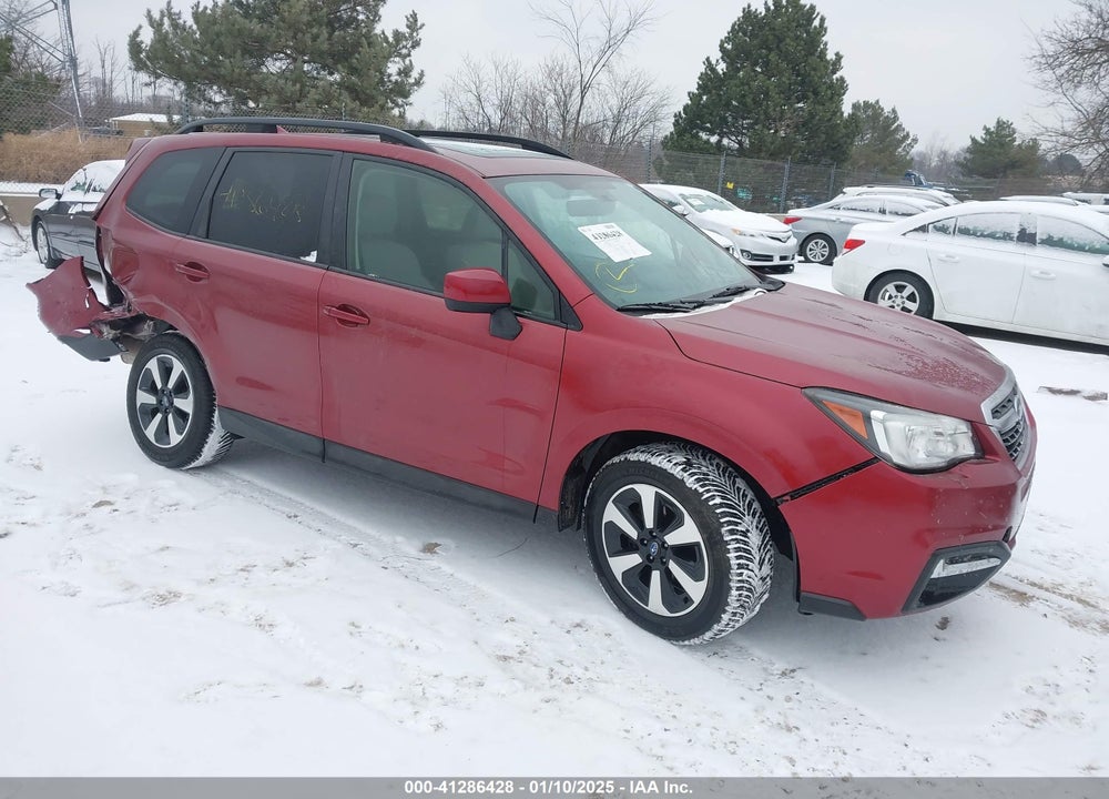 2017 SUBARU FORESTER 2.5I PREMIUM VIN: JF2SJAGC7HH493301