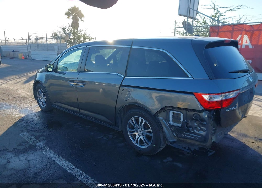 2013 HONDA ODYSSEY EX-L VIN: 5FNRL5H61DB017806