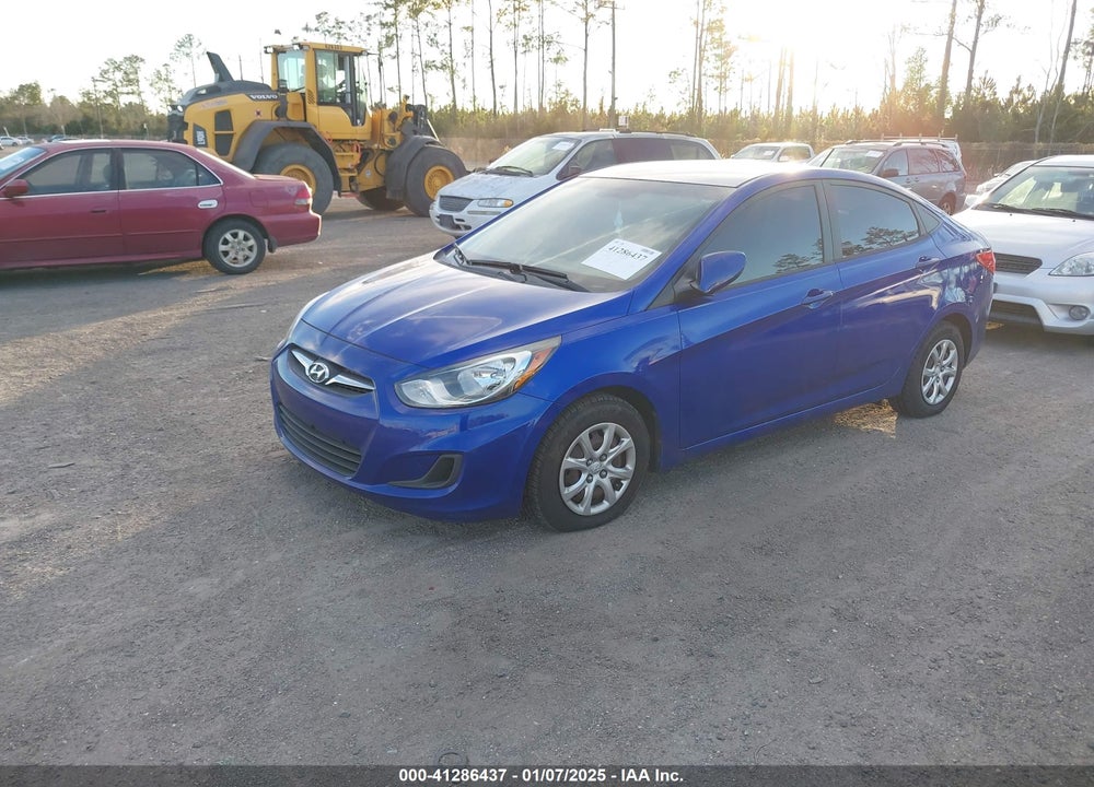 2013 HYUNDAI ACCENT GLS VIN: KMHCT4AE3DU500217