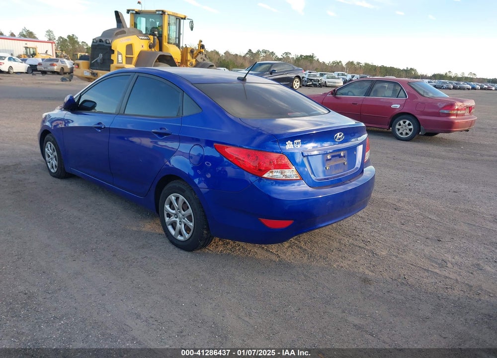 2013 HYUNDAI ACCENT GLS VIN: KMHCT4AE3DU500217