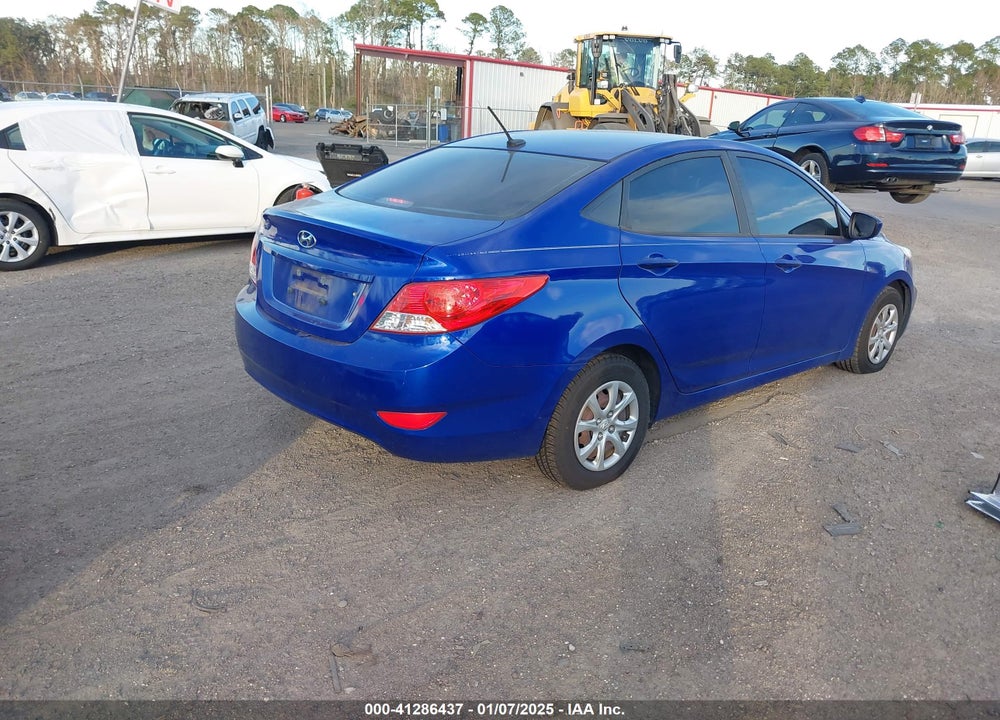 2013 HYUNDAI ACCENT GLS VIN: KMHCT4AE3DU500217