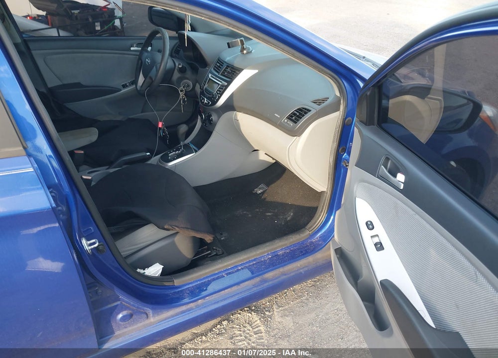 2013 HYUNDAI ACCENT GLS VIN: KMHCT4AE3DU500217