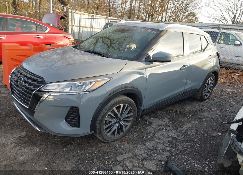 2021 NISSAN KICKS SV XTRONIC CVT VIN: 3N1CP5CV2ML562586