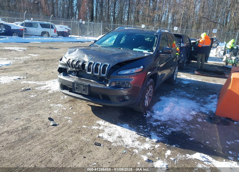 2017 JEEP CHEROKEE LATITUDE 4X4 VIN: 1C4PJMCBXHW587476