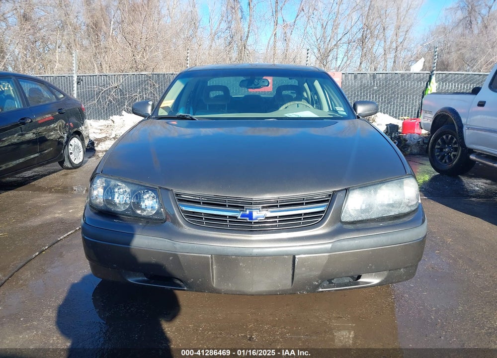 2002 CHEVROLET IMPALA LS VIN: 2G1WH55KX29380167