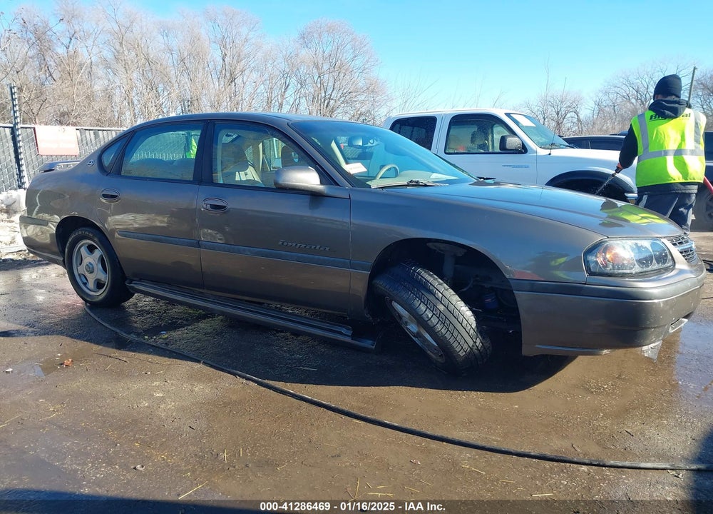 2002 CHEVROLET IMPALA LS VIN: 2G1WH55KX29380167