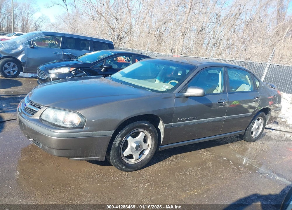 2002 CHEVROLET IMPALA LS VIN: 2G1WH55KX29380167
