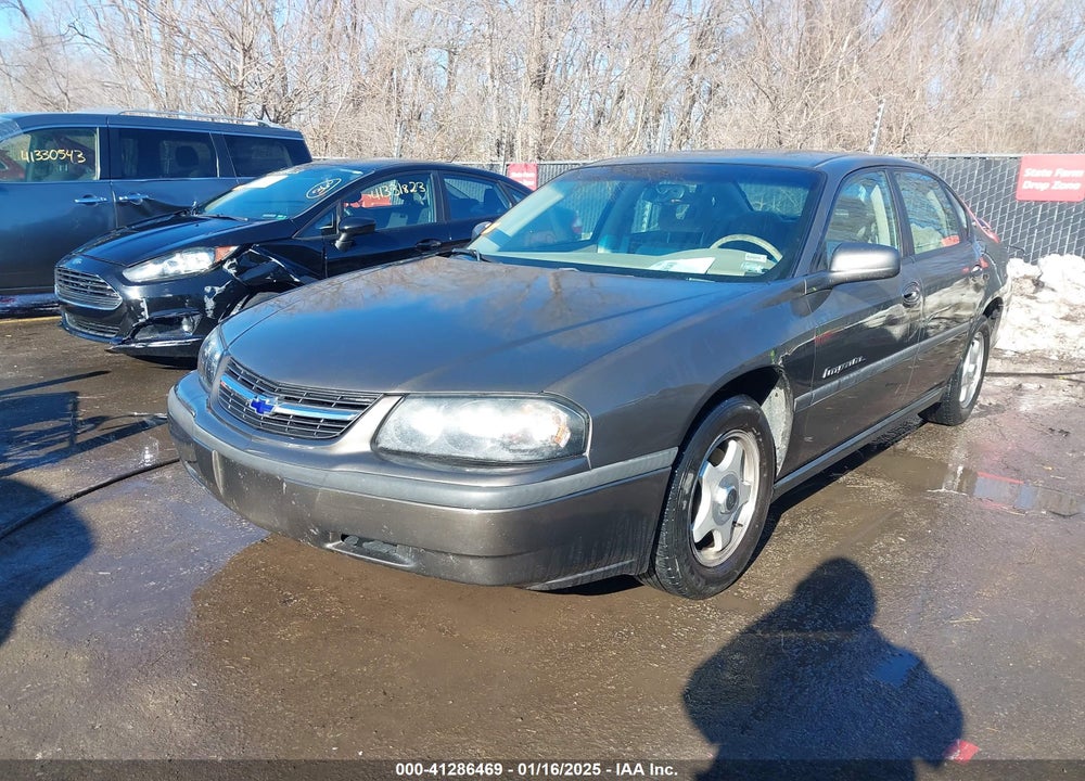 2002 CHEVROLET IMPALA LS VIN: 2G1WH55KX29380167