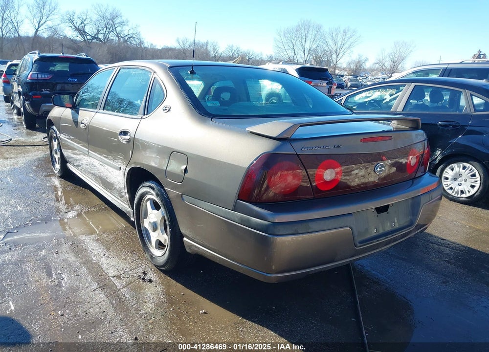 2002 CHEVROLET IMPALA LS VIN: 2G1WH55KX29380167