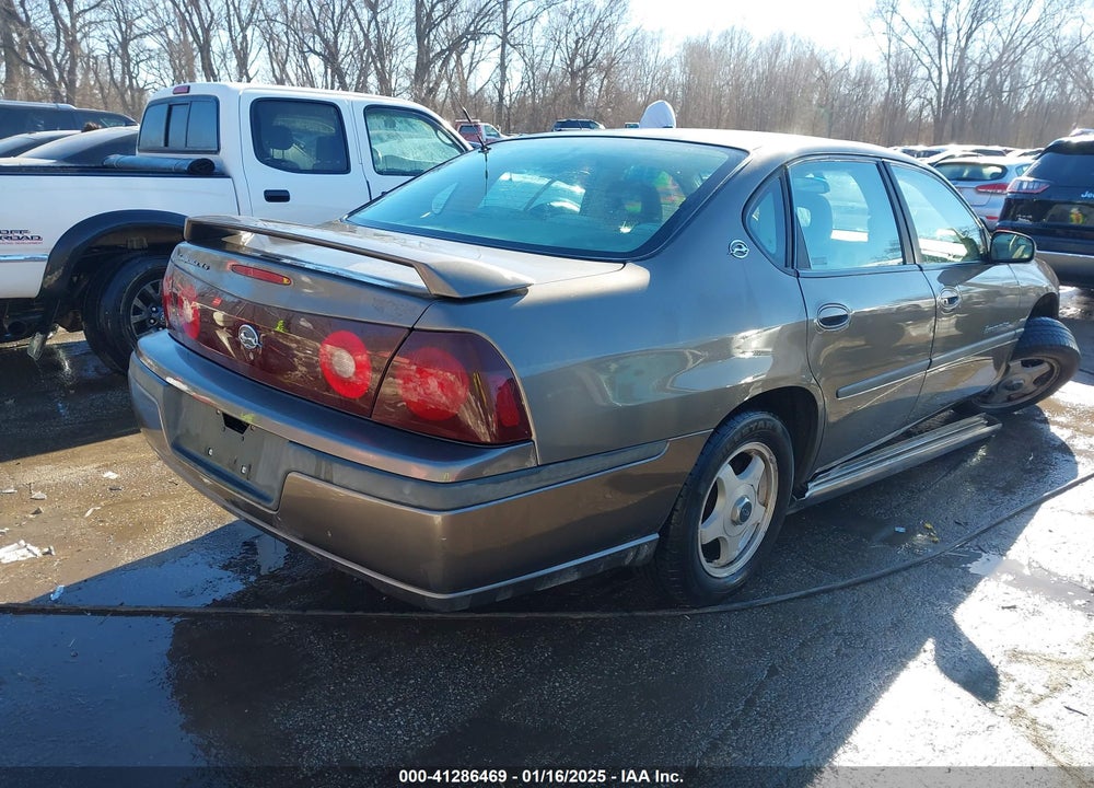 2002 CHEVROLET IMPALA LS VIN: 2G1WH55KX29380167