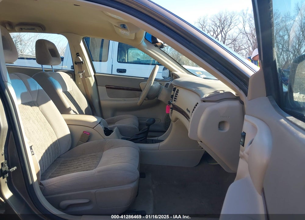 2002 CHEVROLET IMPALA LS VIN: 2G1WH55KX29380167