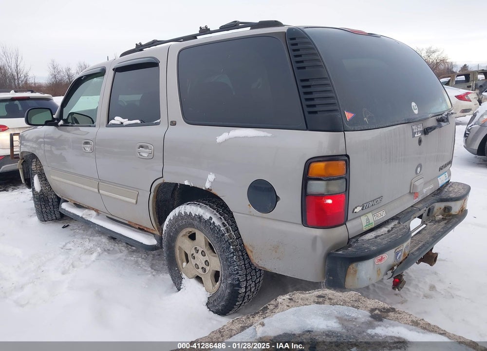 2005 CHEVROLET TAHOE LT VIN: 1GNEK13T55J211120
