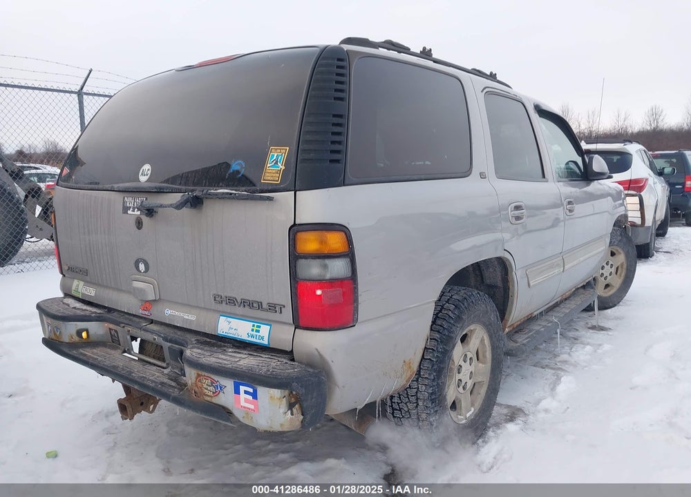2005 CHEVROLET TAHOE LT VIN: 1GNEK13T55J211120