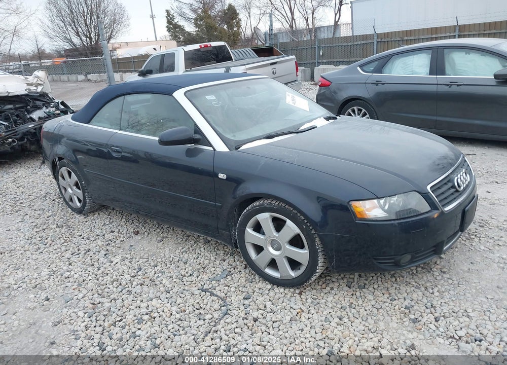 2003 AUDI A4 1.8T VIN: WAUAC48H83K019950