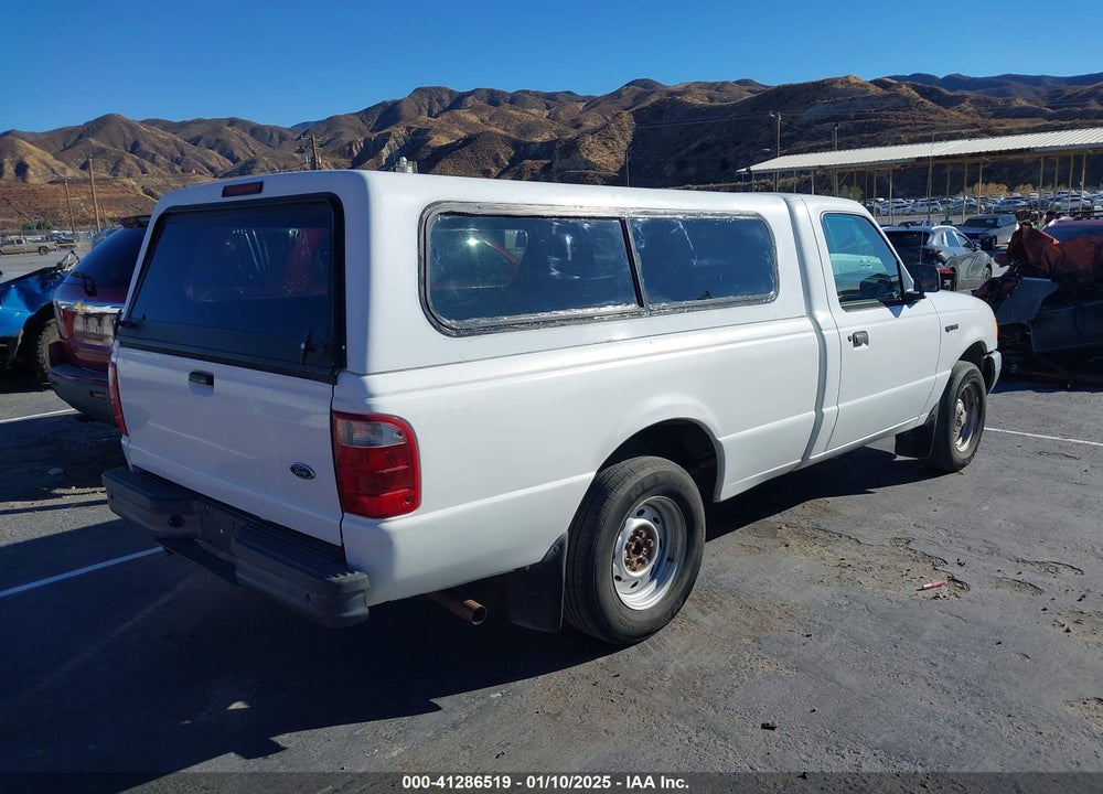 2002 FORD RANGER EDGE/XL/XLT VIN: 1FTYR10U92PA38757