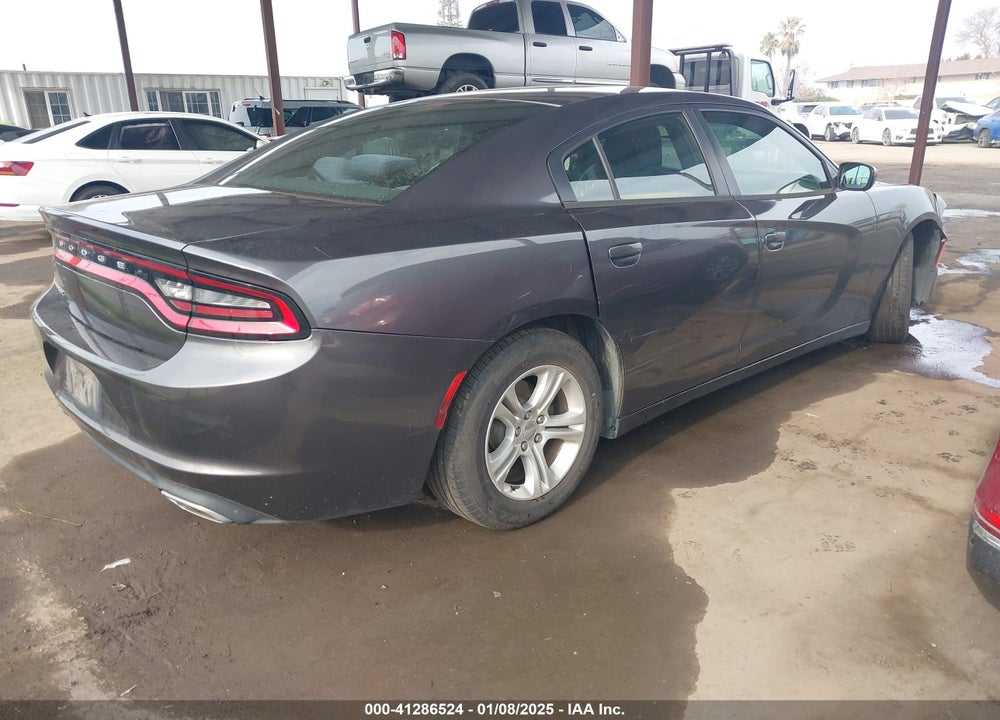 2016 DODGE CHARGER VIN: 2C3CDXBG4GH242255