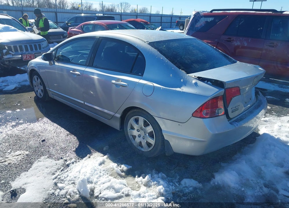2006 HONDA CIVIC LX VIN: 1HGFA16596L042496