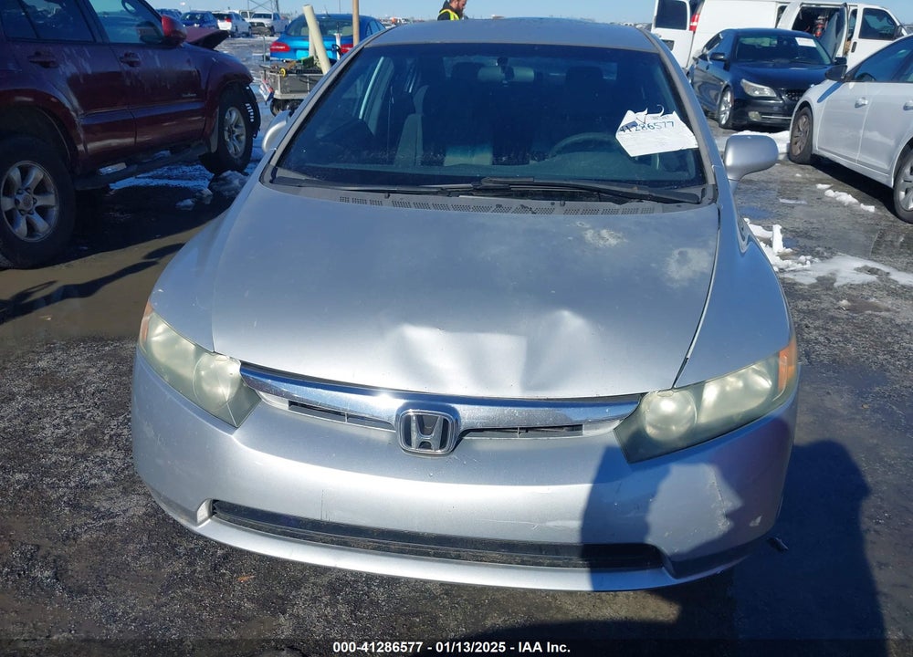 2006 HONDA CIVIC LX VIN: 1HGFA16596L042496