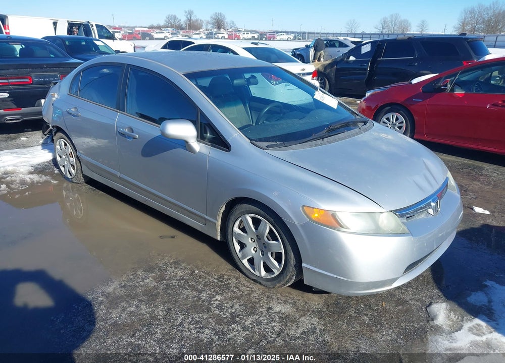 2006 HONDA CIVIC LX VIN: 1HGFA16596L042496