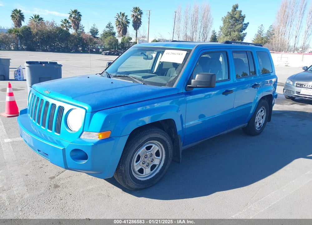 2008 JEEP PATRIOT SPORT VIN: 1J8FT28W98D554138