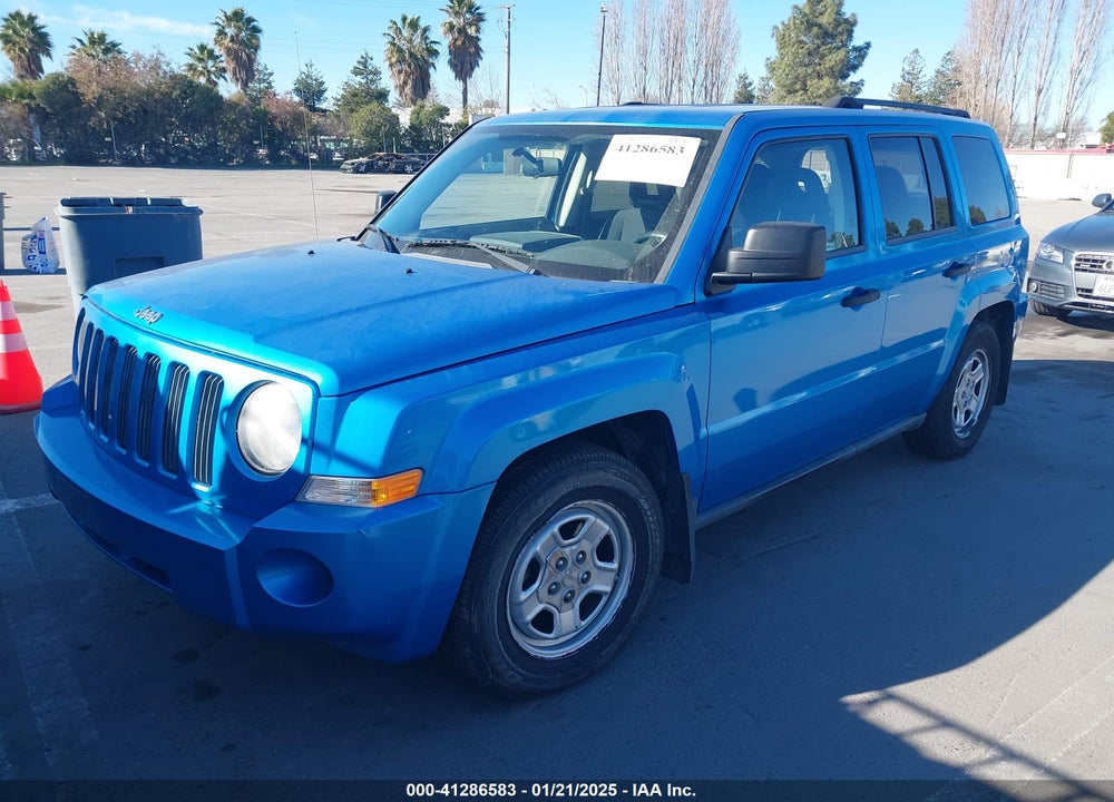 2008 JEEP PATRIOT SPORT VIN: 1J8FT28W98D554138