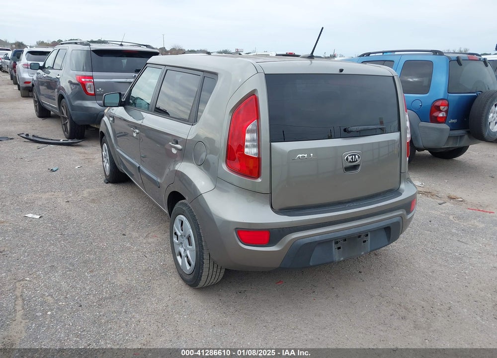 2013 KIA SOUL VIN: KNDJT2A59D7505131