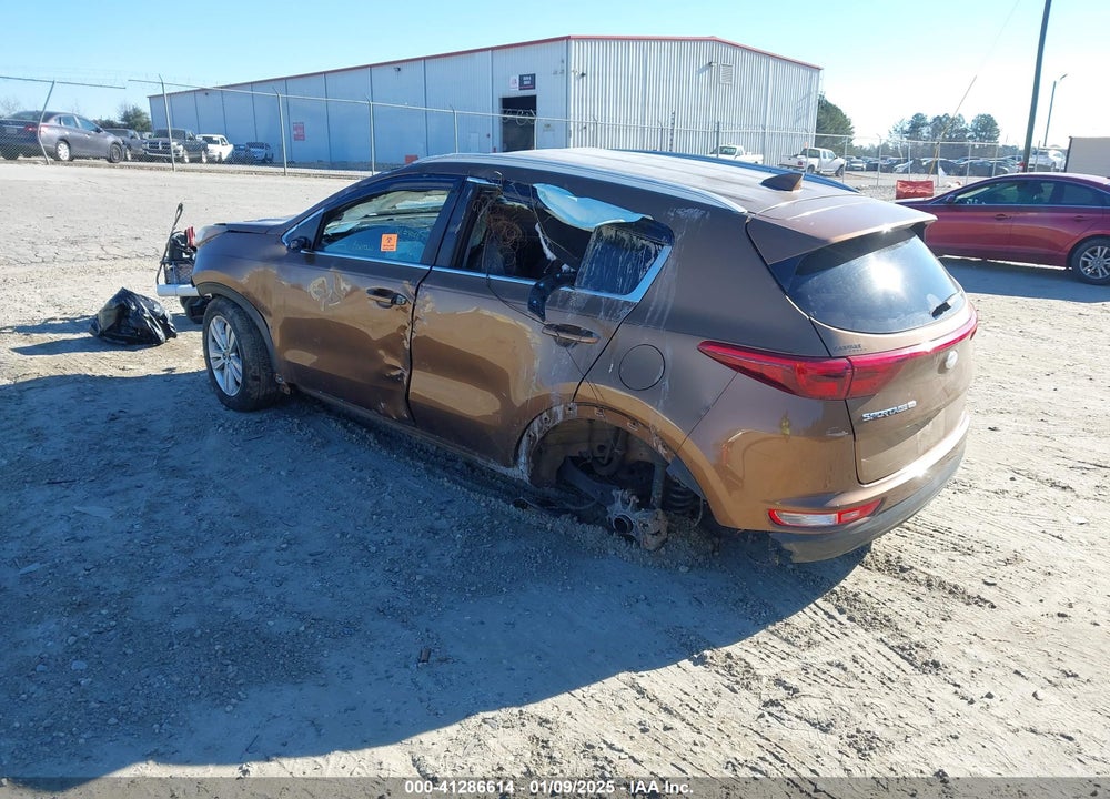 2017 KIA SPORTAGE LX VIN: KNDPM3AC7H7247192