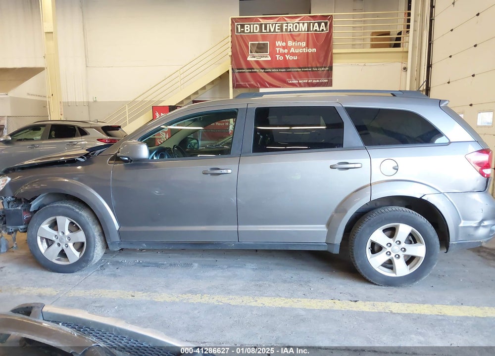 2012 DODGE JOURNEY SXT VIN: 3C4PDDBG6CT257854