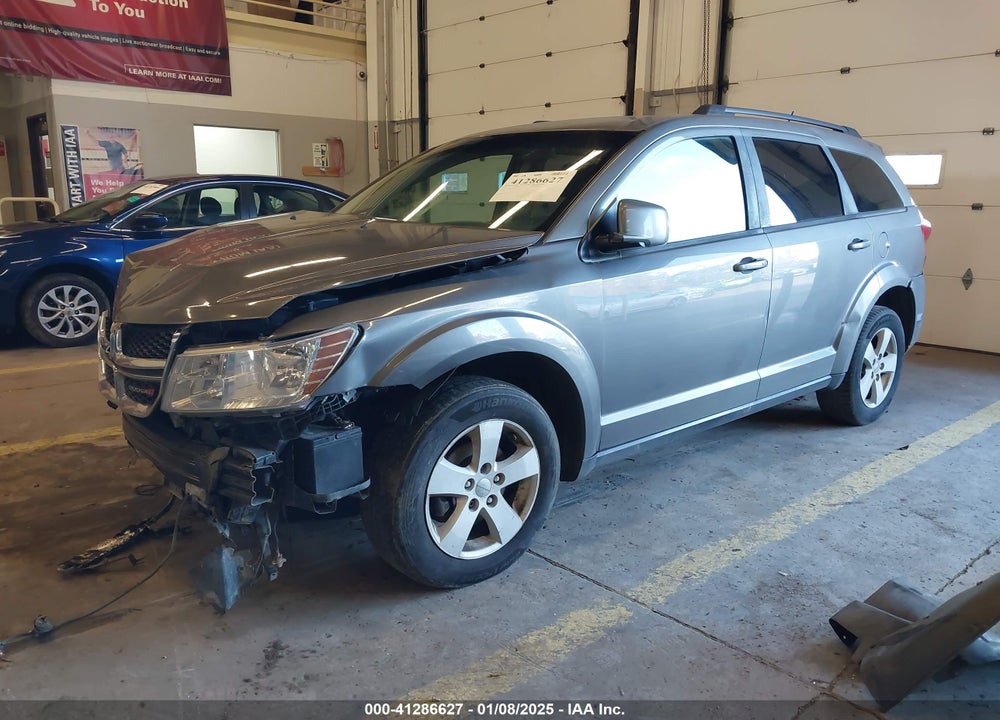 2012 DODGE JOURNEY SXT VIN: 3C4PDDBG6CT257854