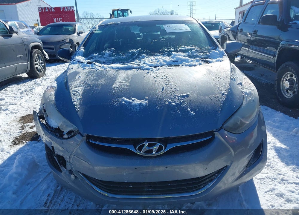 2011 HYUNDAI ELANTRA GLS (ULSAN PLANT) VIN: KMHDH4AE9BU137425