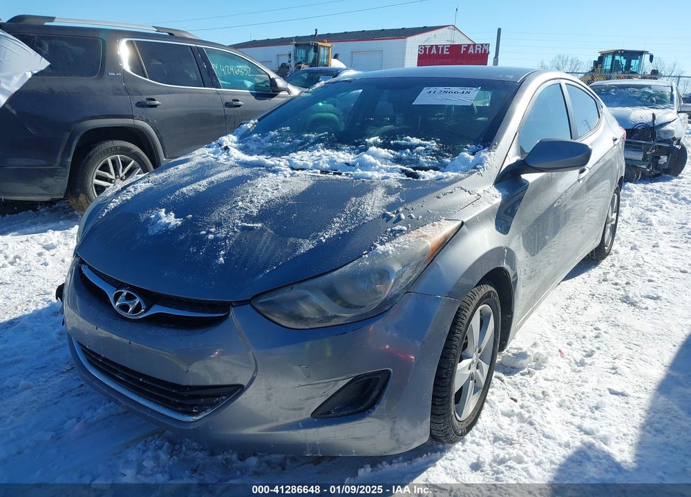 2011 HYUNDAI ELANTRA GLS (ULSAN PLANT) VIN: KMHDH4AE9BU137425