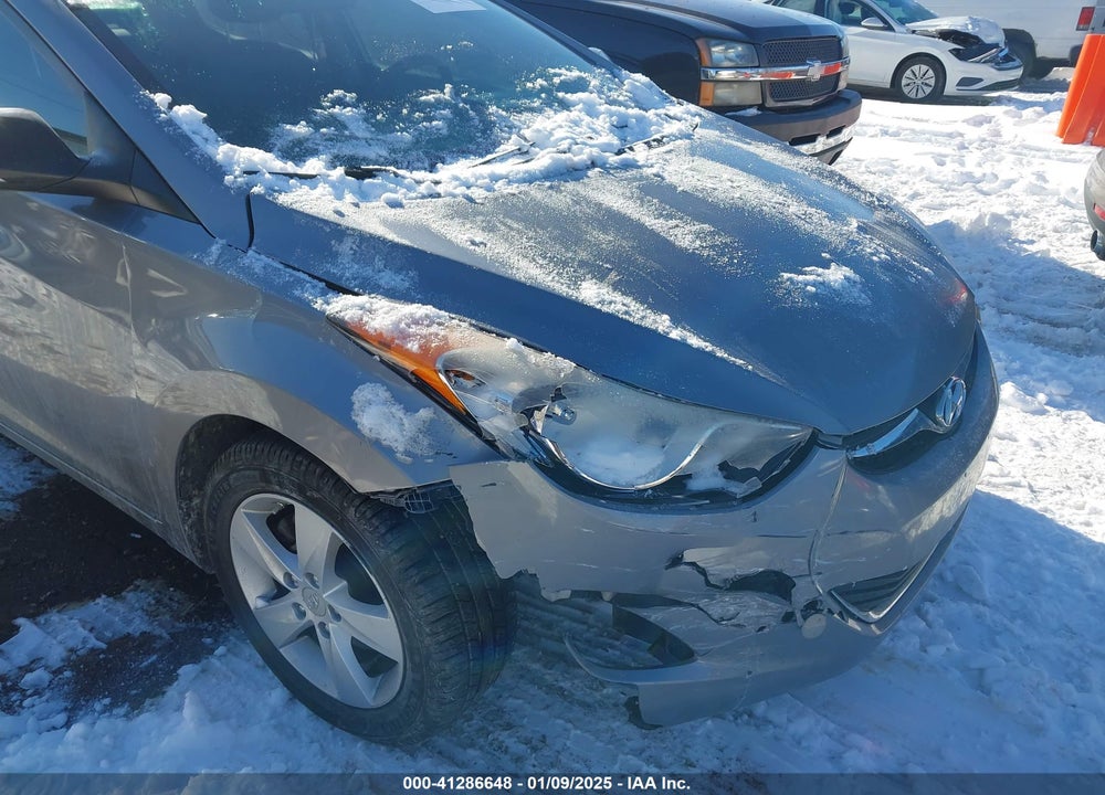 2011 HYUNDAI ELANTRA GLS (ULSAN PLANT) VIN: KMHDH4AE9BU137425