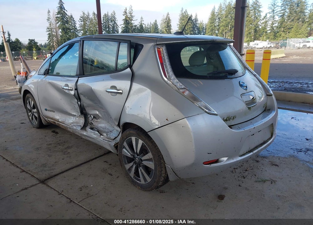 2016 NISSAN LEAF SV VIN: 1N4BZ0CP2GC312469