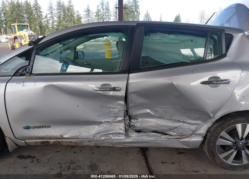 2016 NISSAN LEAF SV VIN: 1N4BZ0CP2GC312469