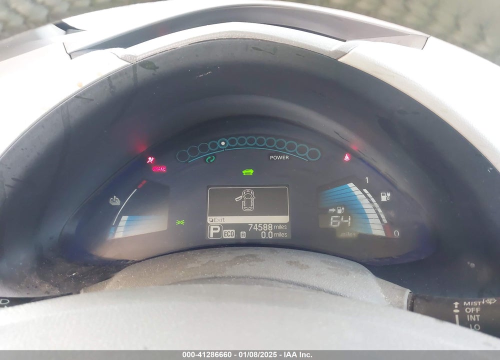 2016 NISSAN LEAF SV VIN: 1N4BZ0CP2GC312469
