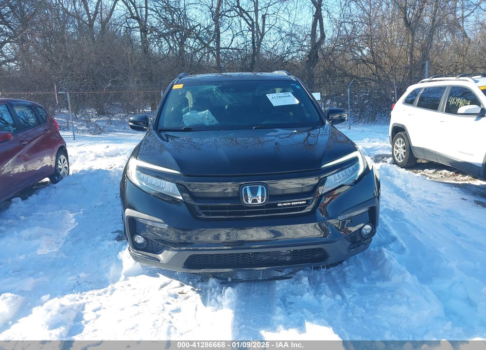 2020 HONDA PILOT AWD BLACK EDITION VIN: 5FNYF6H7XLB003001