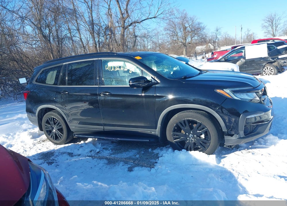 2020 HONDA PILOT AWD BLACK EDITION VIN: 5FNYF6H7XLB003001