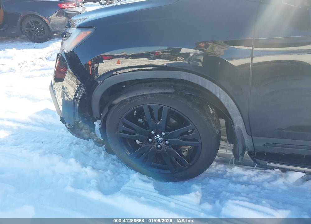 2020 HONDA PILOT AWD BLACK EDITION VIN: 5FNYF6H7XLB003001
