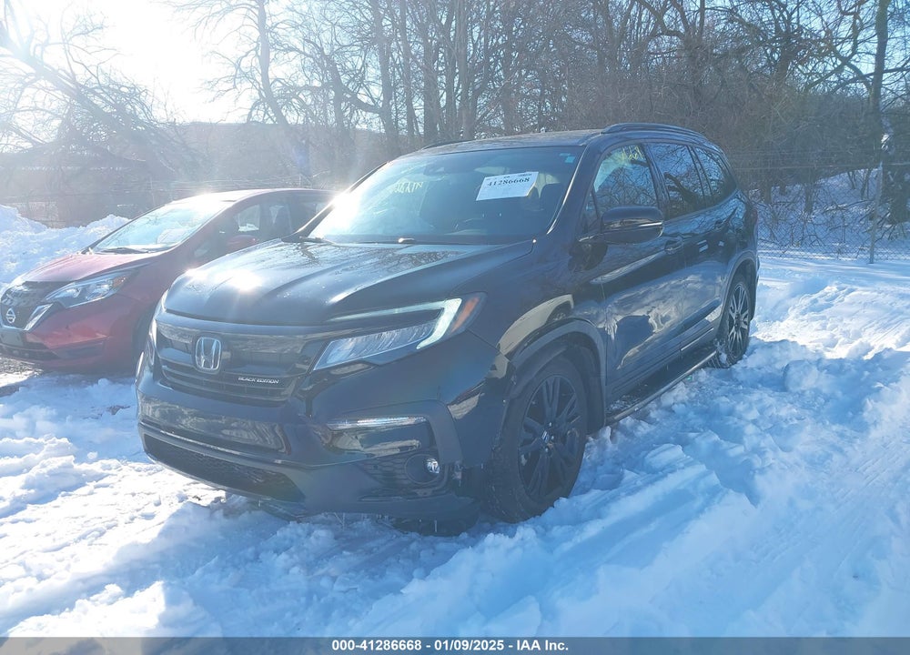 2020 HONDA PILOT AWD BLACK EDITION VIN: 5FNYF6H7XLB003001